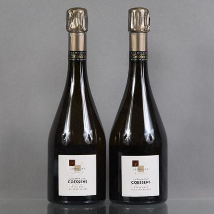 2 Flaschen CHAMPAGNE COESSENS Blanc de Noirs, Extr