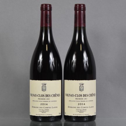 2 bottles of VOLNAY-CLOS DES CHENES 1er Cru 2014 D