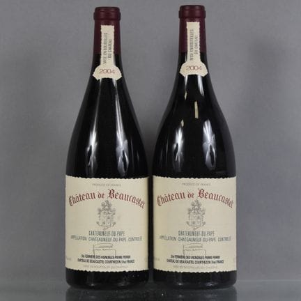 2 botellas Magnum de CHATEAUNEUF-DU-PAPE Château d