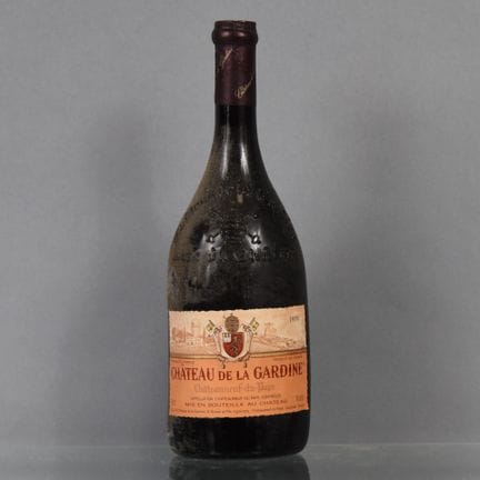 1 botella de CHATEAUNEUF-DU-PAPE Château de la Gar