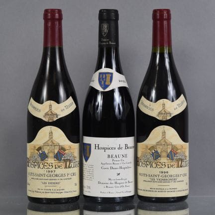 3 Flaschen: 1 Flasche NUITS-SAINT-GEORGES 1er Cru 