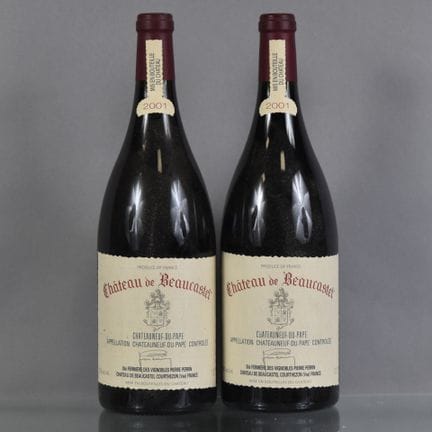2 botellas Magnum de CHATEAUNEUF-DU-PAPE Château d