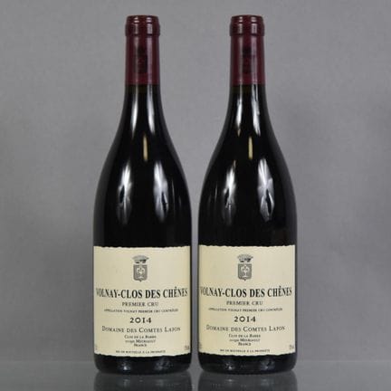 2 bottles of VOLNAY-CLOS DES CHENES 1er Cru 2014, 