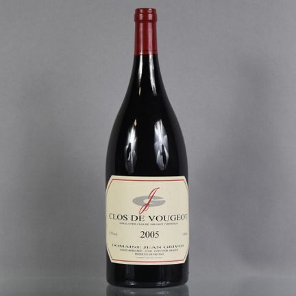 1 Magnum CLOS DE VOUGEOT Grand cru 2005 Jean Grivo