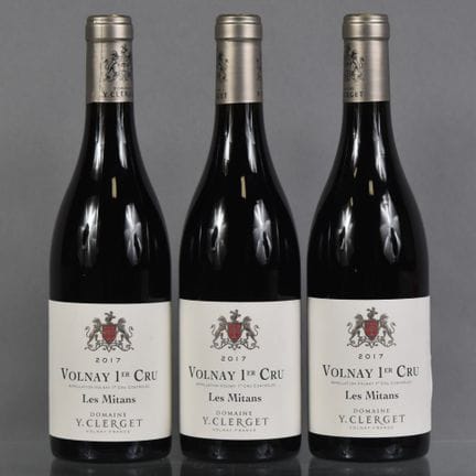 3 Bouteilles VOLNAY 1er Cru LES MITANS 2017 Domain