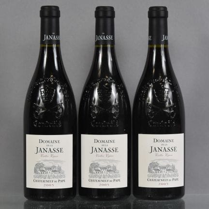 3 botellas de CHATEAUNEUF-DU-PAPE Vieilles Vignes 