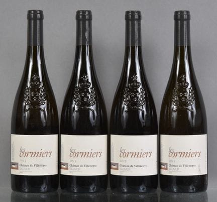 4 botellas de SAUMUR Les Cormiers 2015 Château de 