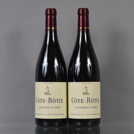 2 botellas de COTE-ROTIE Ampodium 2011, Domaine Ro