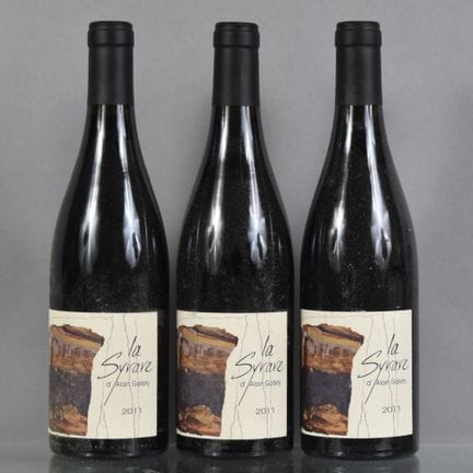 3 botellas de COTES DU VIVARAIS La Syrare 2011 Ala
