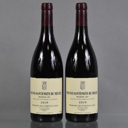 2 Bouteilles VOLNAY-SANTENOTS DU MILIEU 1er Cru 20