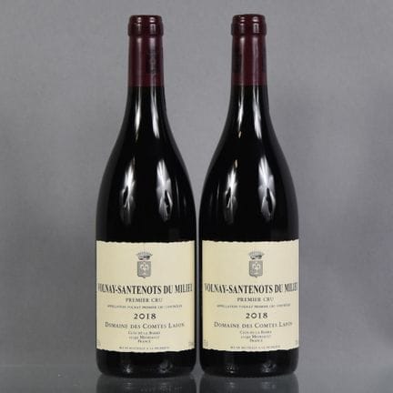 2 botellas de VOLNAY-SANTENOTS DU MILIEU 1er Cru 2