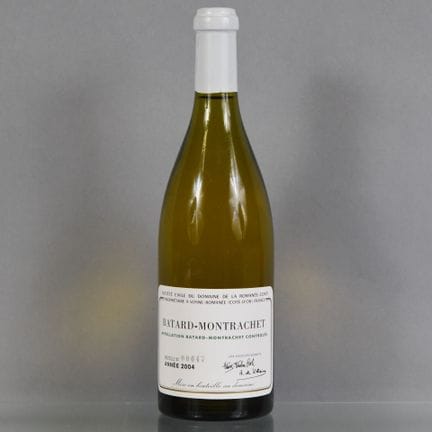 1 botella de BATARD-MONTRACHET Grand Cru 2004 Doma
