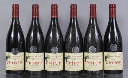 6 botellas de CHINON La Croix Boissée 2000, Domain