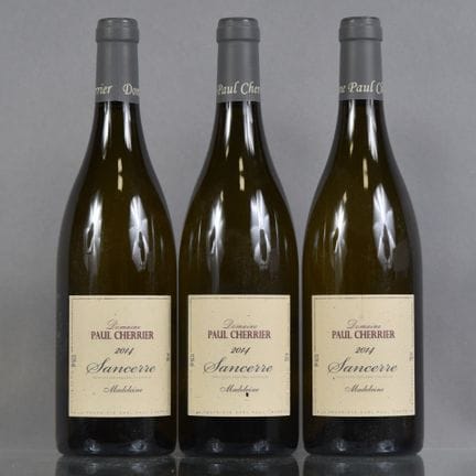 3 botellas de SANCERRE Madeleine (blanco) 2014 Pau