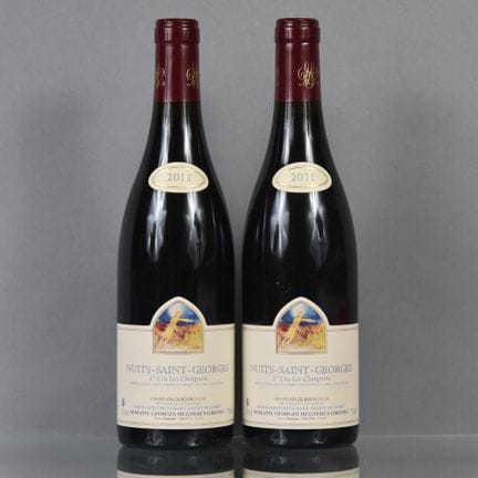2 Flaschen NUITS-SAINT-GEORGES 1er Cru LES CHAIGNO