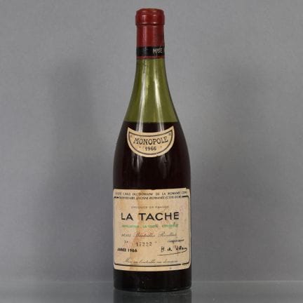 1 Flasche LA TACHE Grand Cru 1966 Domaine de la Ro