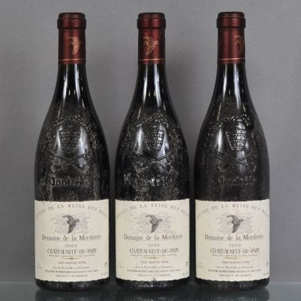 3 botellas de CHATEAUNEUF-DU-PAPE Cuvée de la Rein
