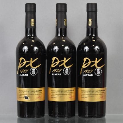 3 botellas de MONTILLA-MORILES Pedro Ximénez PX 19