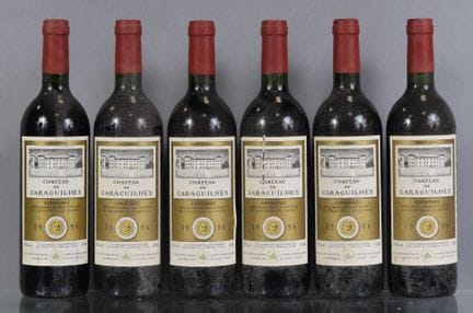 6 botellas de CHATEAU DE CARAGUILHES Corbières 199