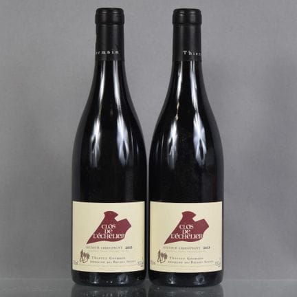 2 botellas de SAUMUR CHAMPIGNY Clos de l'échelier 