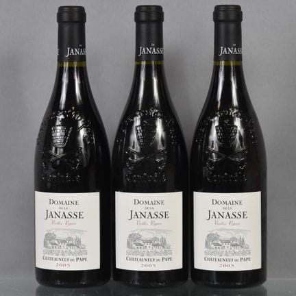 3 botellas de CHATEAUNEUF-DU-PAPE Vieilles Vignes 
