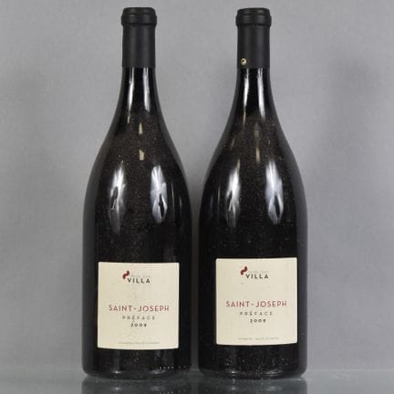 2 botellas Magnum de SAINT-JOSEPH Préface 2009 Pie