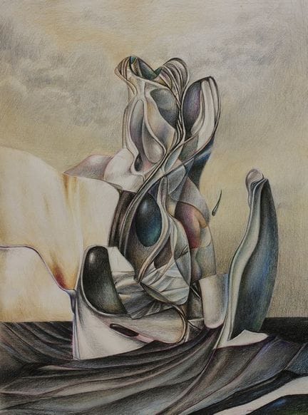 SEDLACEK, PETER, 1939 Hamburg. Untitled. 1988. Mon
