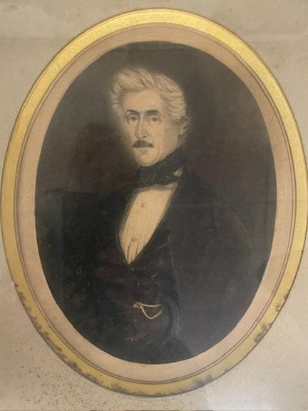 Scuola francese, metà del XIX secolo 
Ritratto  pr