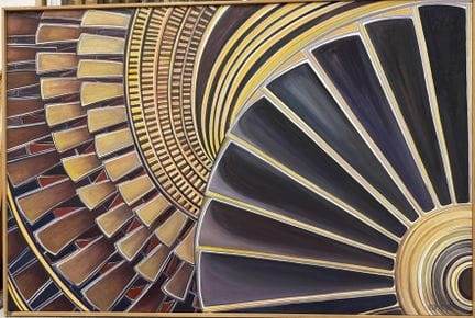 Anael TOPENOT (1947–2018)
Turbines, 2003
Öl auf Le