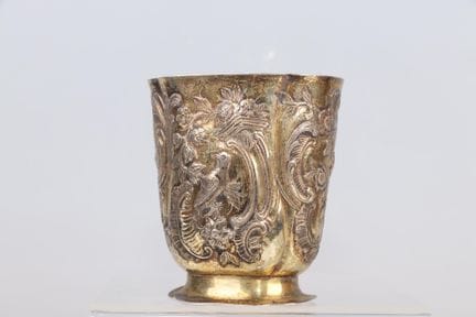 TIMBALE IN VERMEIL
Augusta, 1750-1760 circa
Di for