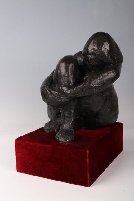 Pierre LAMBERT (1921–2019)
Sitzende Frau mit dem K