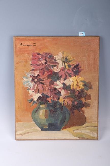 Schule des 20. Jahrhunderts 
Blumenstrauß in einer