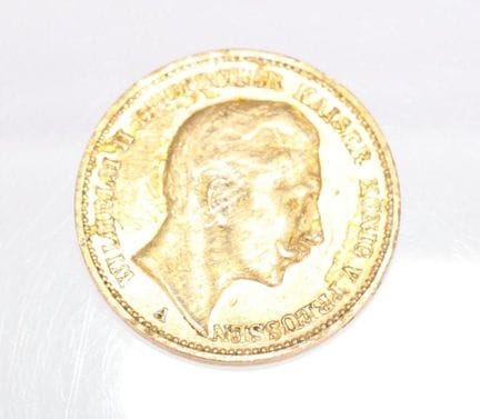 GERMANIA, PRUSSIA
Guglielmo II, 20 Mark d'oro, 189