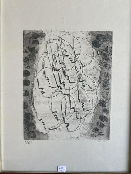 Jean FAUTRIER (1898–1964)
Die Geiseln, um 1944
Ori