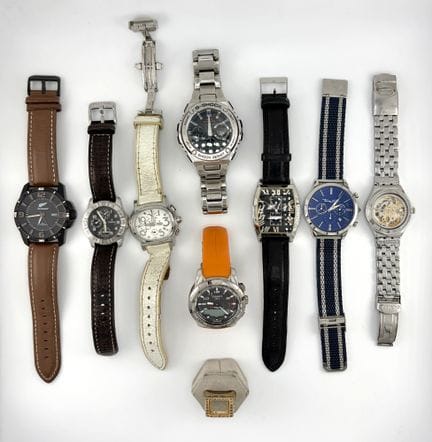 各类手表套装，包括：
- 2 块 FESTINA 品牌手表
- 1 块 CASIO G-SHOCK 