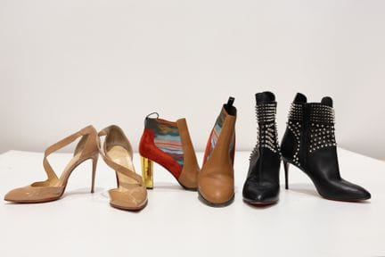 LOUBOUTIN
1 paire de bottines, taille 36, état d'u