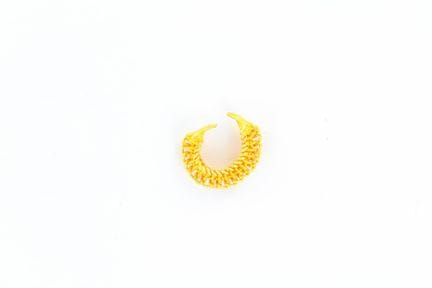 Créole en or jaune 22 K.
1,7 gr
