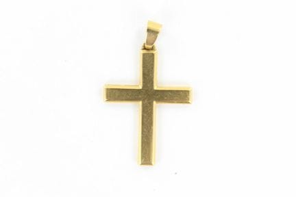 Yellow gold cross pendant (4 x 2.5)
4.5 g