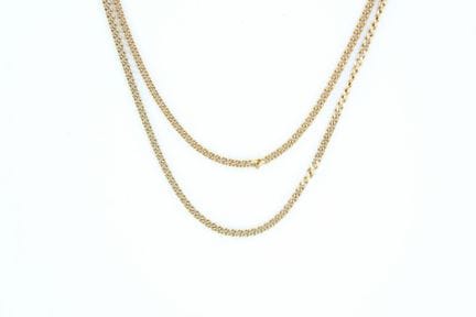 Chaine de cou en or jaune 18 K. Long. : 50
5,6 gr