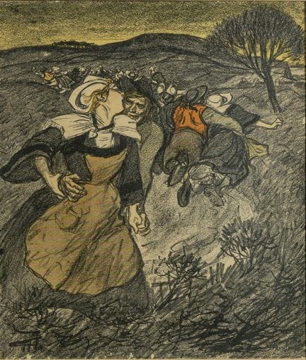 Théophile Alexandre STEINLEIN (1859-1923). I fuoch
