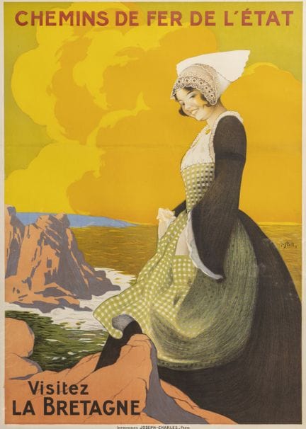 Joseph STALL (1874–1933). Besuchen Sie die Bretagn