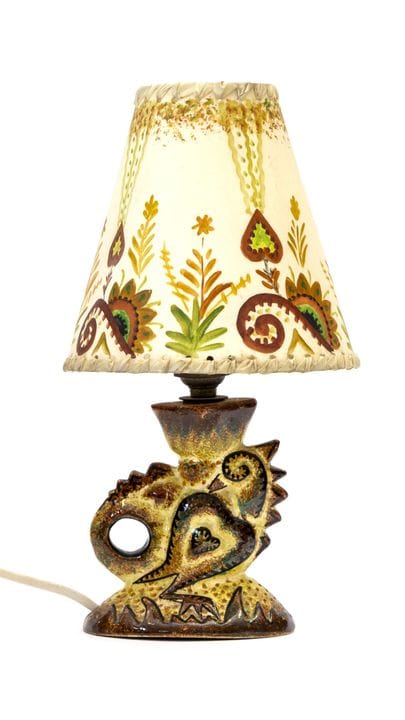 Paul FOUILLEN (1899–1958) in Quimper. Eine Lampe a