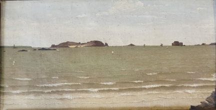 Ch. LEMOINE. (19. Jahrhundert). Die Insel Cézambre