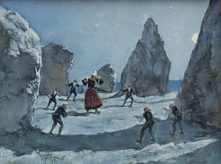 Georges Pierre GUINEGAULT (1893–1982). Tanz zwisch