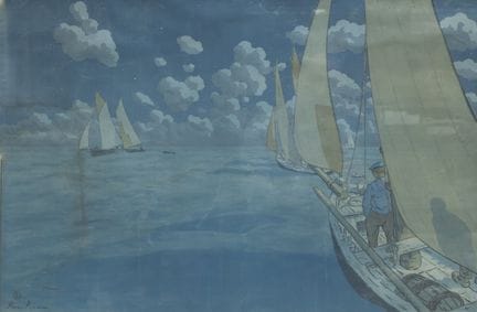 Henri RIVIERE (1864-1951). Aspetti della natura - 