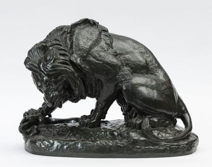 Antoine-Louis BARYE (1795–1875). The Lion and the 