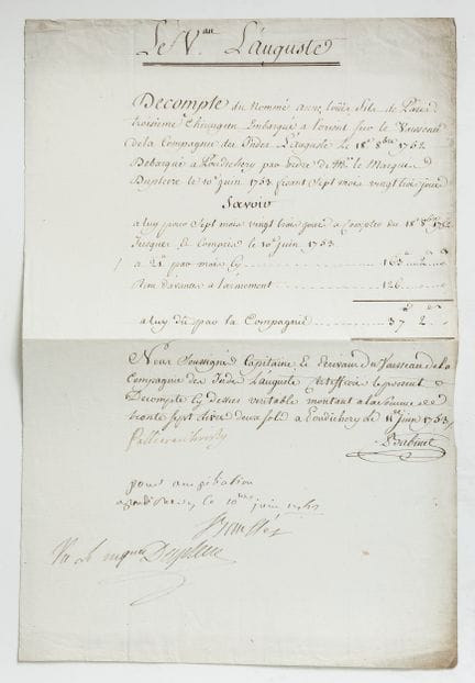 DUPLEIX, Joseph François (1697–1763). Governor of 