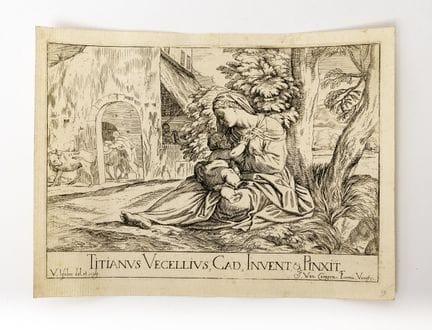 Valentin LEFEBVRE (c. 1642–1680) after TITIAN (c. 
