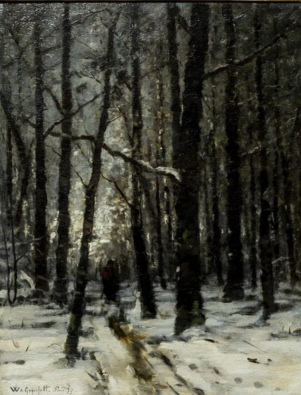 Wilhelm von GEGERFELT (1844–1920). A Walker in the