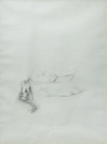 Eugène DODEIGNE (1923–2015). Female Nudes. Pencil 